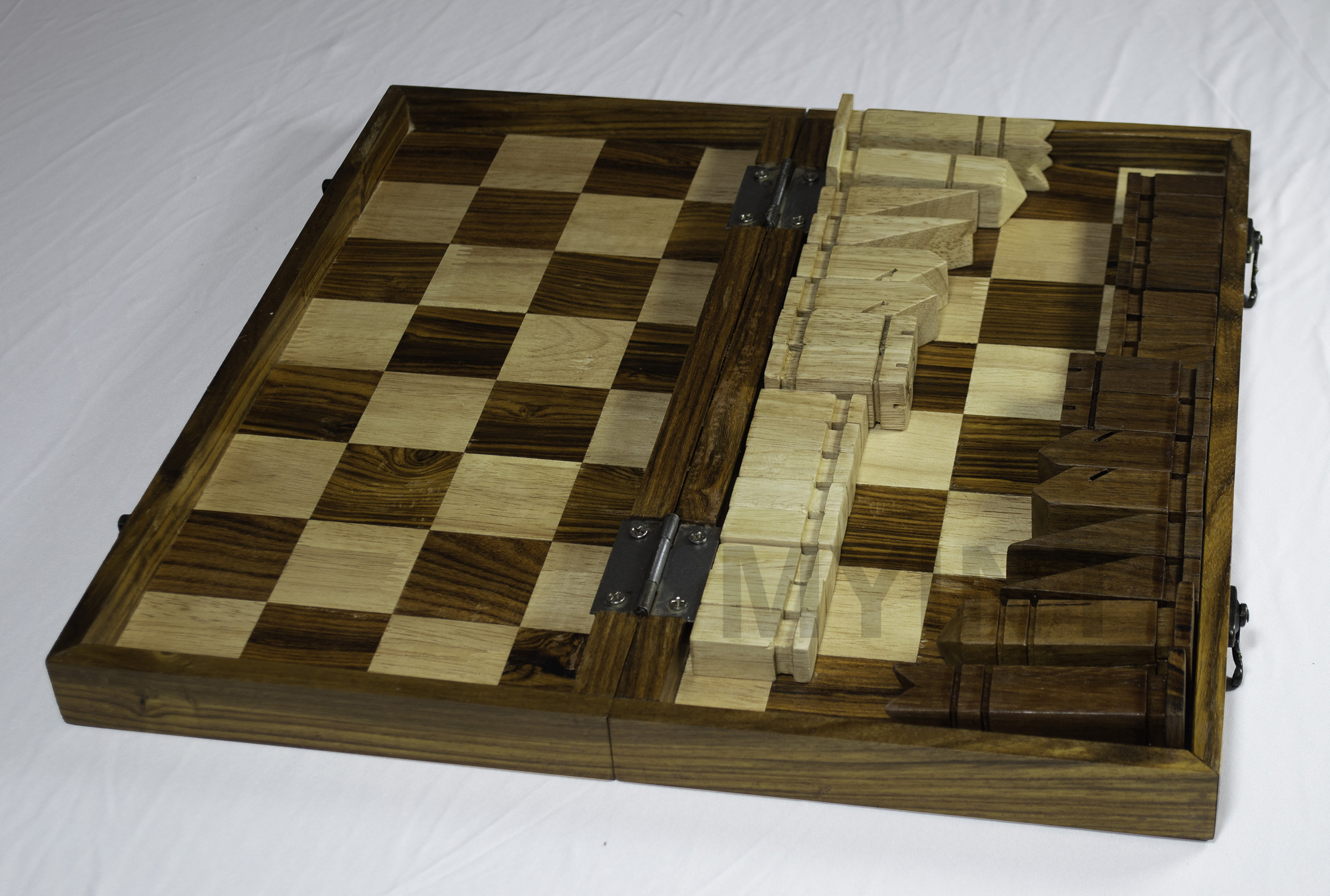 wooden chess